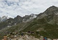 The Alps, France Italy border, 29 July 2017 - Spectacular view t