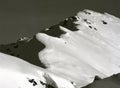 Alps in fresh snow, which can become an avalanche Royalty Free Stock Photo