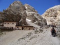 Alps hut Royalty Free Stock Photo