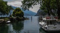 The alps and lake garda