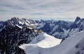 The Alps are a mountain range system in Europe Royalty Free Stock Photo