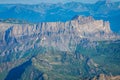 The Alps over Chamonix Royalty Free Stock Photo