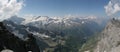 Alps panorama 2 Royalty Free Stock Photo