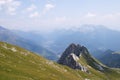 Alps panorama Royalty Free Stock Photo