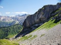 The Alps panorama from HahnenkÃÂ¶pfle mountain, Austria