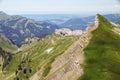 The Alps panorama from HahnenkÃÂ¶pfle mountain Austria