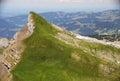 The Alps panorama from HahnenkÃÂ¶pfle mountain Austria