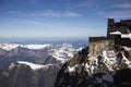 Alps snow peak Mountains in Chamonix