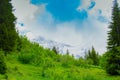 Alps in the spring, Switzerland