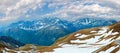 Alps summer panorama (Austria Royalty Free Stock Photo