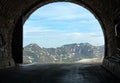 Alps summer view from Hochtor tunnel Royalty Free Stock Photo