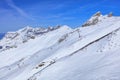 Alps, view from Mt. Titlis in Switzerland