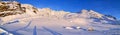 Alps Winter Panorama Royalty Free Stock Photo