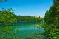 Alpsee lake at Hohenschwangau near Munich in Bavaria Royalty Free Stock Photo