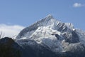 The Alpspitze nearby Garmisch-Partenkirchen Royalty Free Stock Photo