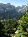 Alpstein, Ebenalp, Seealpsee. Alpine Landscape