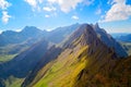 Alpstein near Appenzell in swiss Alps, Switzerland Royalty Free Stock Photo