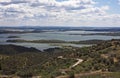 Alqueva lake, Monsaraz Royalty Free Stock Photo
