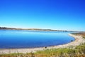 Alqueva lake near Mourao village, Portugal Royalty Free Stock Photo