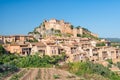 Alquezar castle in Aragon Spain Royalty Free Stock Photo
