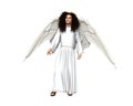 The Archangel Barachiel, 3D Illustration