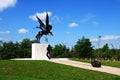 The Parachute Regiment Memorial, Alrewas. Royalty Free Stock Photo