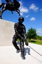 Parachute Regiment memorial, Alrewas. Royalty Free Stock Photo