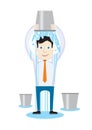 ALS Ice Bucket Challenge Royalty Free Stock Photo