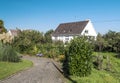 Alsace house with trees