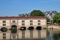 Alsace, the picturesque city of Strasbourg in Bas Rhin