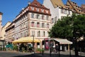 Alsace, the picturesque city of Strasbourg in Bas Rhin