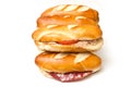 Alsacian mini sandwiches Royalty Free Stock Photo