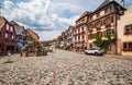 Alsacian village Bergheim near Colmar, France