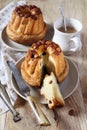 Alsatian cuisine: Kouglof Royalty Free Stock Photo