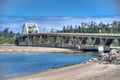 Alsea Bay Bridge Royalty Free Stock Photo