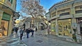 Plaka, the oldest neighborhood in Athens.