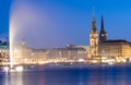 Alster Lake, Hamburg Royalty Free Stock Photo