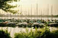 Alster Lake in Hamburg Germany sailing boat yacht sports water