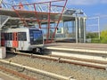 Alstom Metropolis metro Car type M5 of the GVB in Amsterdam