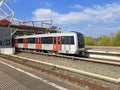 Alstom Metropolis metro Car type M5 of the GVB in Amsterdam