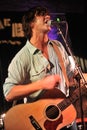 Rhett Miller in concert at SXSW Royalty Free Stock Photo