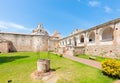 Argentina Alta Grazia Jesuit convent courtyard Royalty Free Stock Photo