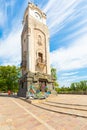 Argentina Alta Gracia public clock tower and touristic information point