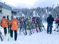 Instructors at Alta ski resort Royalty Free Stock Photo