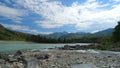 Altai. Cordon Cour-Kechua. Royalty Free Stock Photo