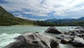 Altai. Cordon Cour-Kechua. Royalty Free Stock Photo