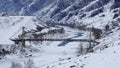 Altai. The first two-chain suspension bridge in Russia.