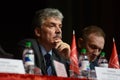 Russian presidential candidate Pavel Grudinin meets with voters