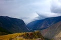 Altai mountains. Beautiful highland landscape