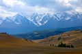 Altai mountains. Beautiful highland landscape Royalty Free Stock Photo